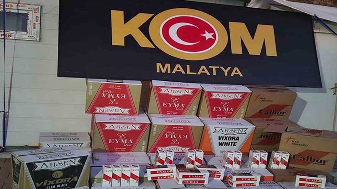 408 bin adet gümrük kaçağı makaron ele geçirildi