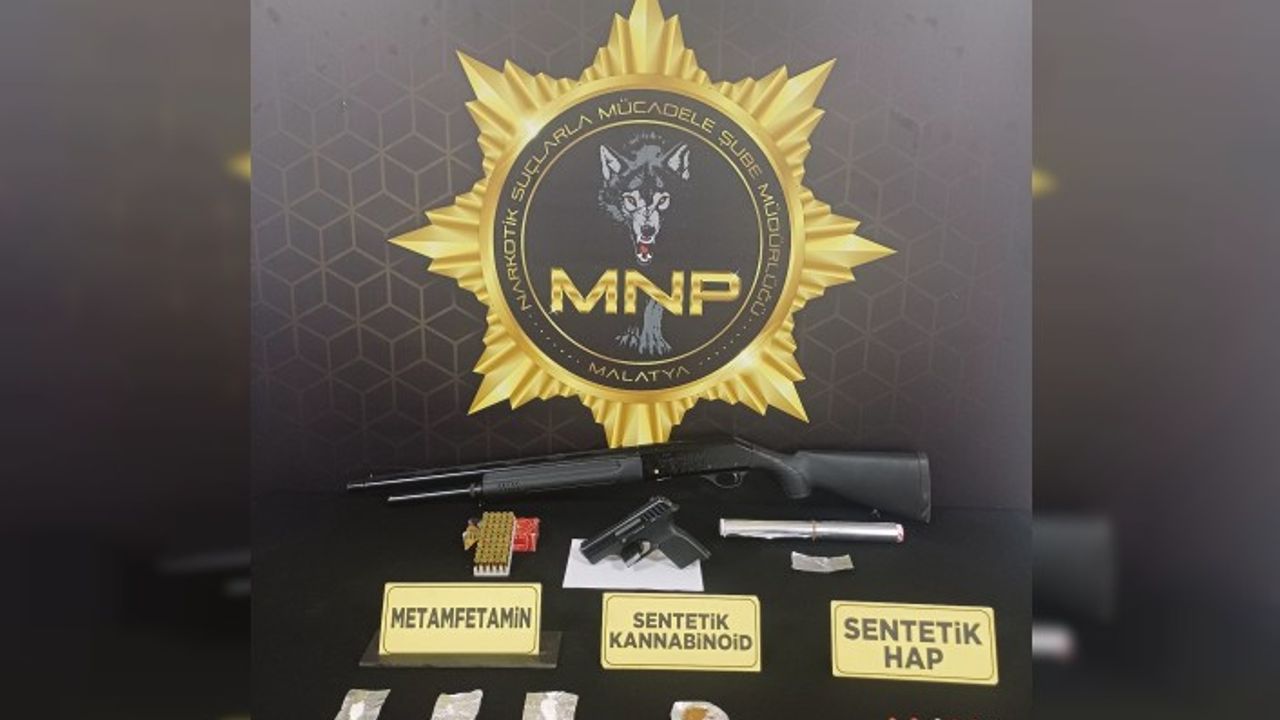 Malatya'da Zehir Tacirlerine Geçit Yok : 9 Tutuklama