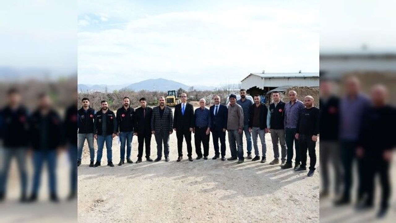 Topsöğüt Mahallesinde 2.5 Km’lik İmar Yolu Açılıyor