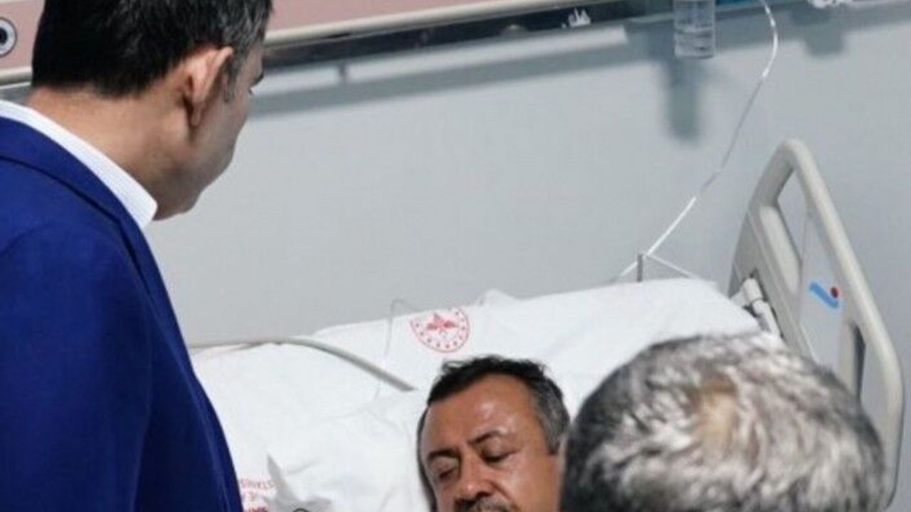 Bakan Kurum'dan İl Başkanı Ali Bakan'a Geçmiş Olsun Ziyareti