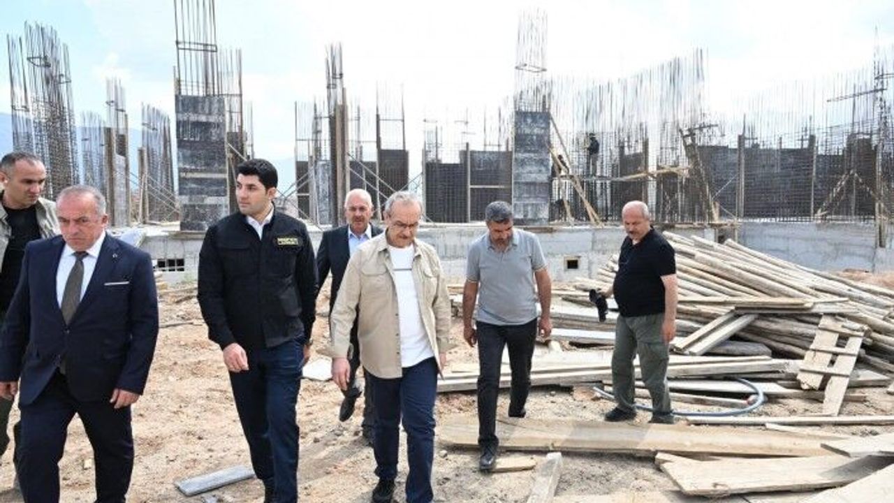 Vali Yavuz Doğanşehir İlçesindeki Çalışmaları Yerinde İnceledi