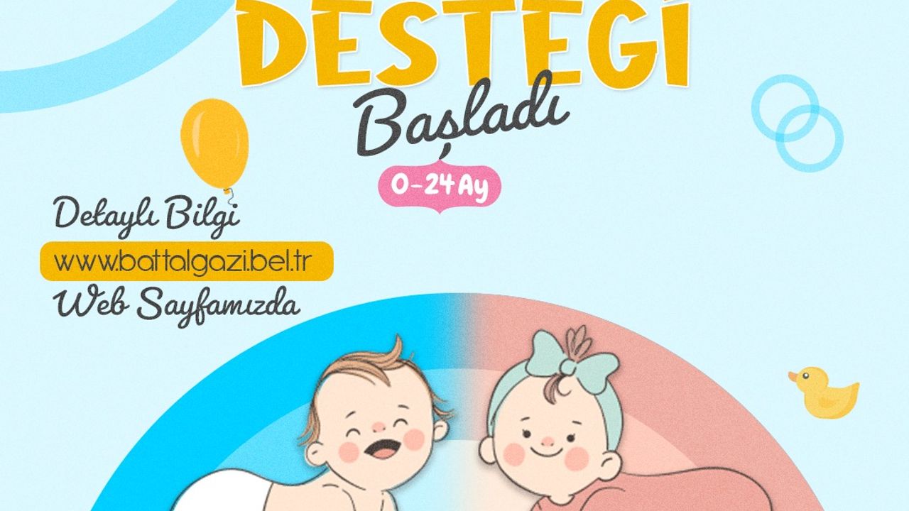 Battalgazi Belediyesi'nden Ailelere Destek: Bebek Bezi Yardımı Başladı