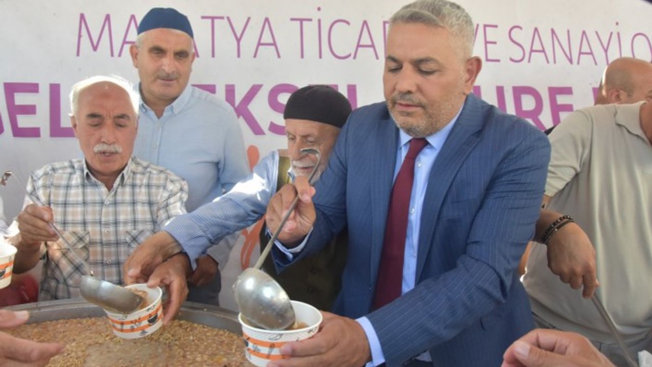Ticaret ve Sanayi Odası Malatya’yı aşure etrafında birleştirdi