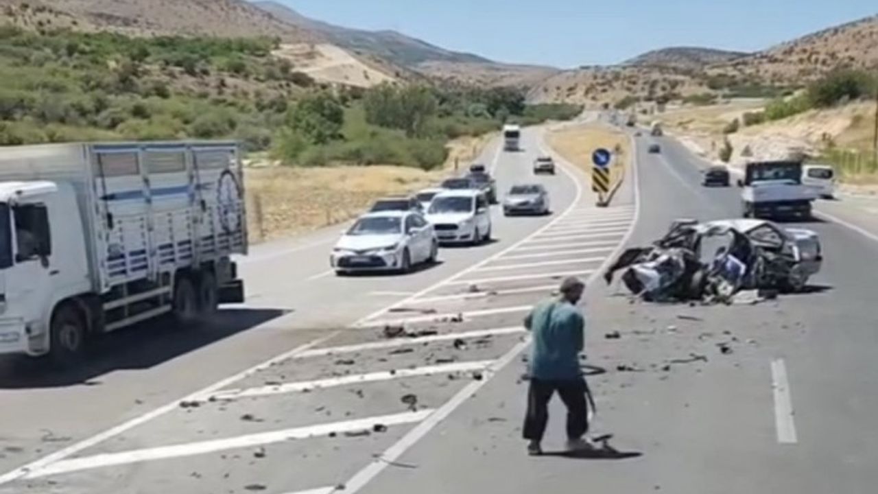 Akçadağ’da Kaza: