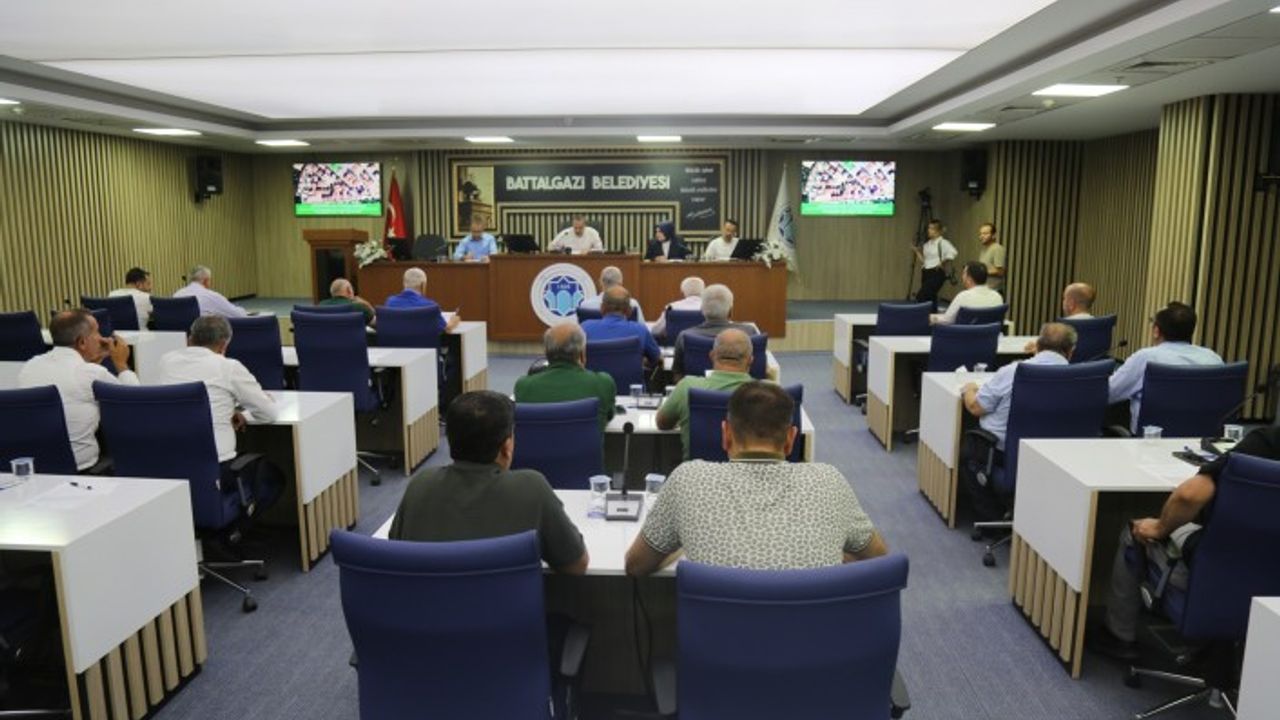 Battalgazi Belediyesi Ağustos Ayı Meclis Toplantısı Tamamlandı