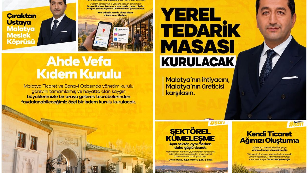 Mahmut Boyraz, MTSO İçin 6 Projesini Açıkladı