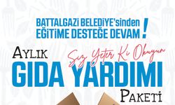Battalgazi Belediyesi’nden Öğrencilere Gıda Paketi Desteği