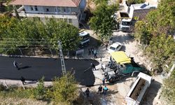 Battalgazi’de Ekipler Tarafından Kış Öncesi Yoğun Asfalt Çalışması