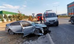 Malatya'da Trafik Kazası: 2 yaralı