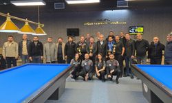 3.Arslantepe 3 Bant Bilardo Turnuvası Tamamlandı