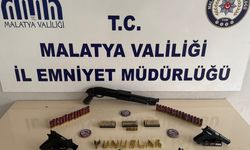 Malatya’da Ruhsatsız Silah Operasyonu