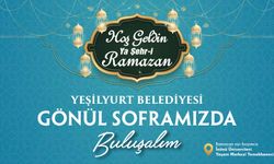 Yeşilyurt Belediyesi, İnönü Üniversitesi'nde İftar Sofrası Kuruyor