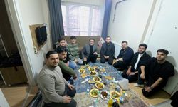 Başkan Bayram Taşkın’dan Öğrenci Evine Gönül Sofrası Ziyareti