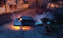 Babasının Otomobilini Kundakladı