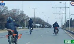 Motosiklet Sürücülerine Ceza Yağdı