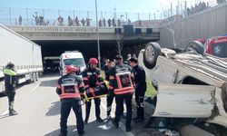 Otomobil Takla Attı: 1 yaralı