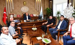 Başkan Akyüz'den DSİ Bölge Müdürlüğüne Ziyaret