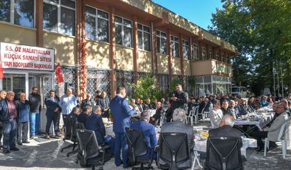 Başkan Gürkan, Özsan Sanayi Sitesi Esnafını Ziyaret Etti