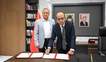 Başkan Geçit, Özalper Mahallesine İnşa Edilecek Taziye Evinin Protokolünü İmzaladı