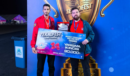 TEKNOFEST Güneydoğu 2026’da Üniversitemize İkincilik Ödülü
