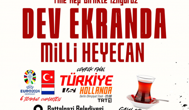Çeyrek Final Heyecanı Dev Ekranda