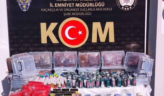 Malatya Polisinden Kaçakçılık Operasyonu