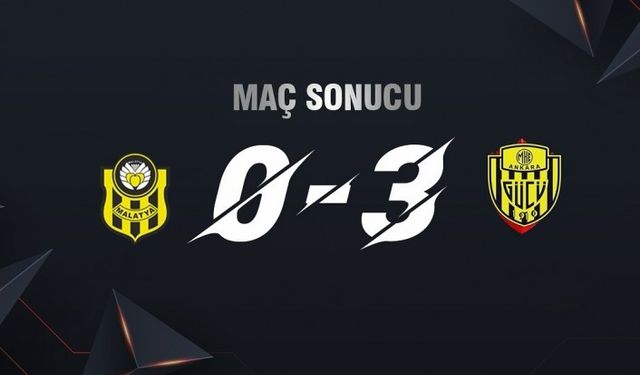Yeni Malatyaspor Yine Kaybetti
