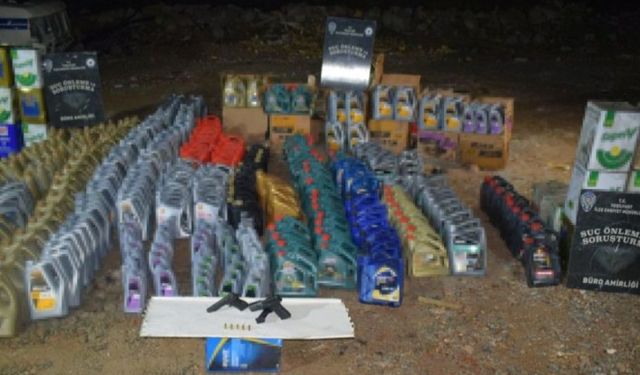 325 Bidon Motor Yağını Çalan Hırsızlar Yakalandı