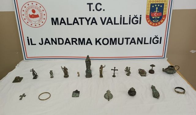 Malatya'da Tarihi Eser Operasyonu