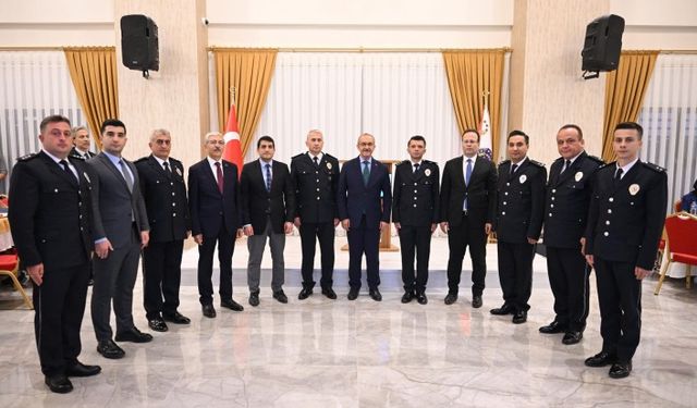 2025 Yılı Rütbe Terfi Töreni Vali Yavuz’un Katılımıyla Gerçekleştirildi