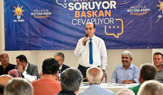 Başkan Geçit, 'Banazı, Konak ve Horata’nın Gelişimi Yeşilyurt İçin Önemli”'