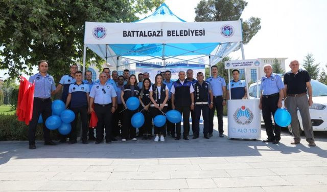 Battalgazi Belediyesi’nden Zabıta Haftası Etkinliği