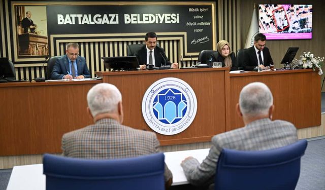 Battalgazi Belediye Meclisi Ekim Ayı İlk Oturumu Gerçekleştirildi