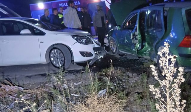 Malatya’da Zincirleme Kaza; 3 yaralı