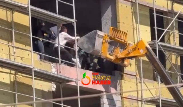 Malatya’da İş Kazası: 1 yaralı