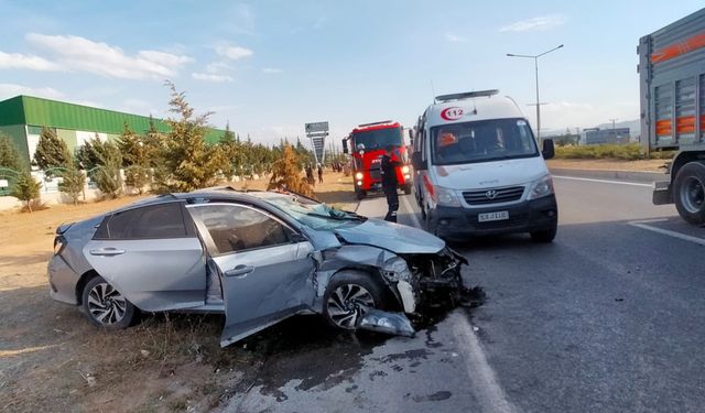 Malatya'da Trafik Kazası: 2 yaralı