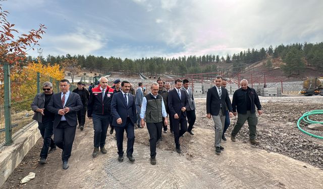 Vali Yavuz, Hayvan Barınağı Projesi’nde İncelemelerde Bulundu