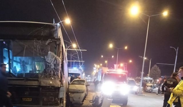 Malatya’da Zincirleme Kaza!