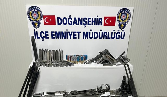 Malatya’da Ruhsatsız Silah Operasyonu