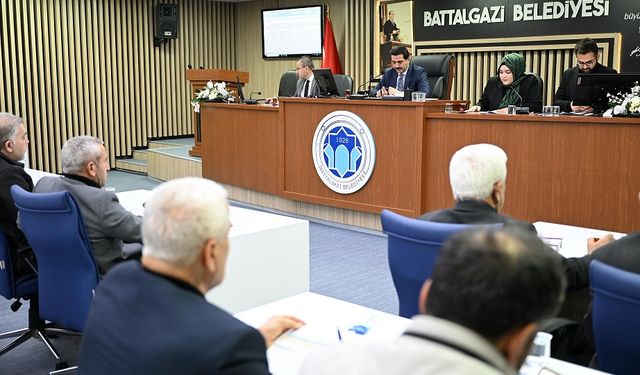 Battalgazi Belediyesi Aralık Ayı Meclis Toplantısı Tamamlandı