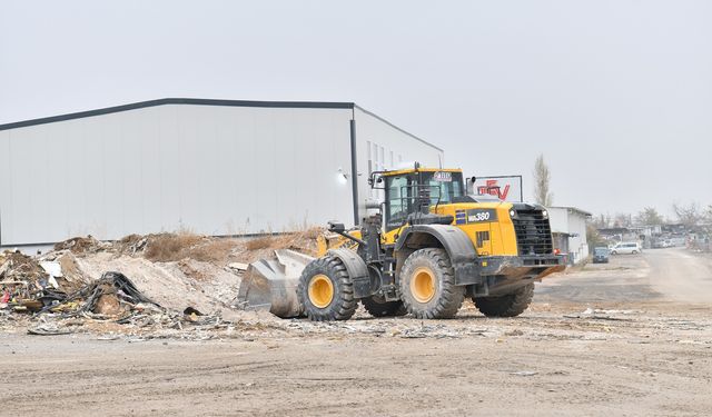 Yeşiltepe Hafriyat Alanı Temizlendi