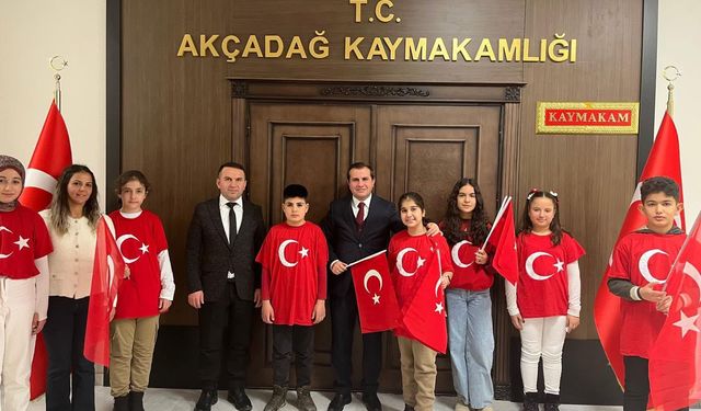 Bayrak Haftası’nda Akçadağ’da Anlamlı Buluşma