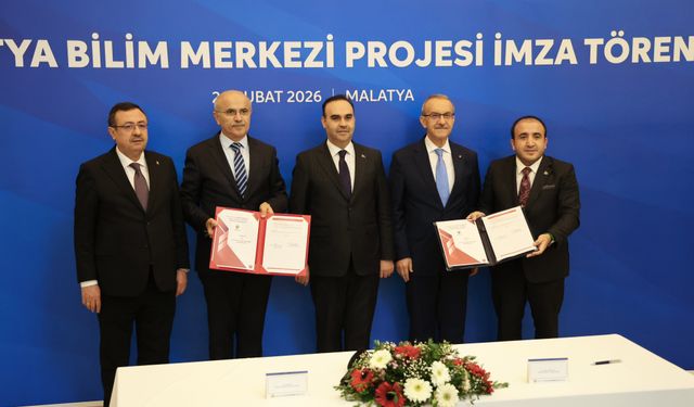 Malatya Bilim Merkezi Projesi İçin İmzalar Atıldı