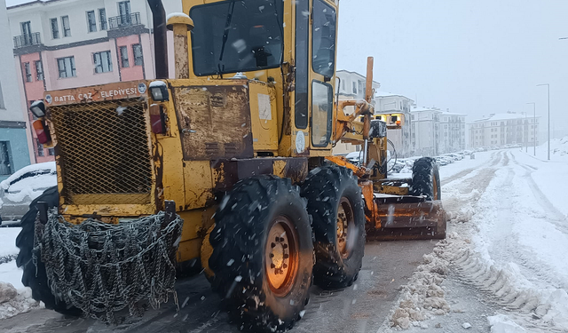 Battalgazi'de Ekipler Sahada