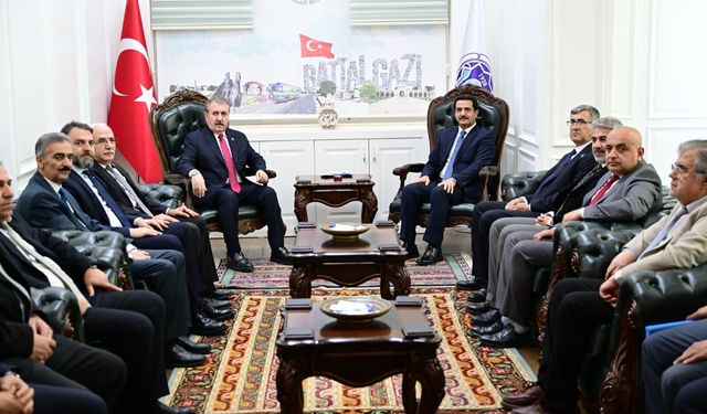 BBP Genel Başkanı Mustafa Destici’den Başkan Taşkın’a Ziyaret