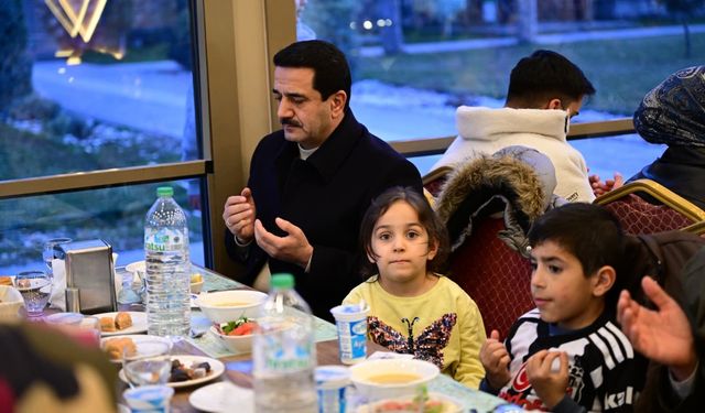 Battalgazi’de Yetim Çocuklar İftar Sofrasında Buluştu