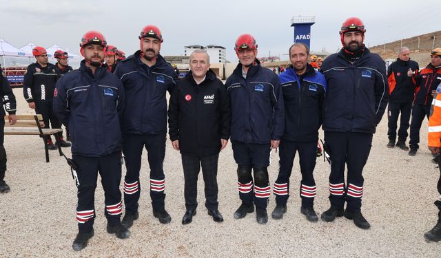 Fırat EDAŞArama Kurtarma Ekibi, AFAD Tatbikatında Yer Aldı