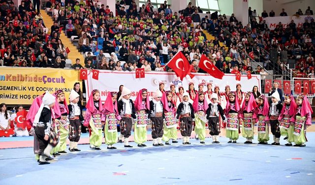 Malatya'da 23  Nisan Coşkusu