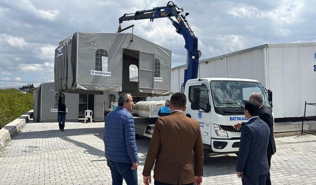 Başkan Taşkın Taziye Hizmetlerinin Merkezinde İnceleme Yaptı