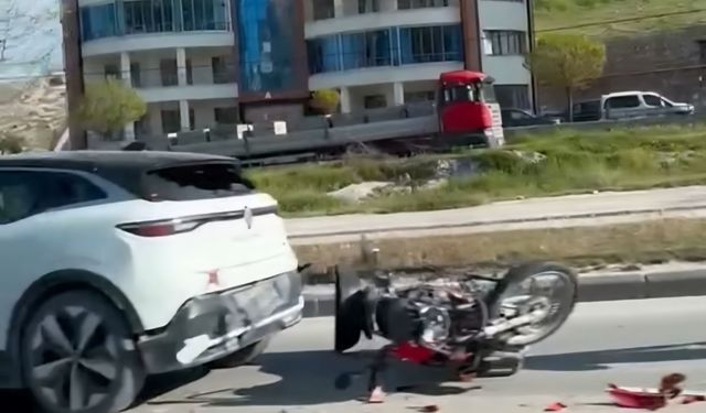 Motosiklet Sürücüsü Yaşamını Yitirdi